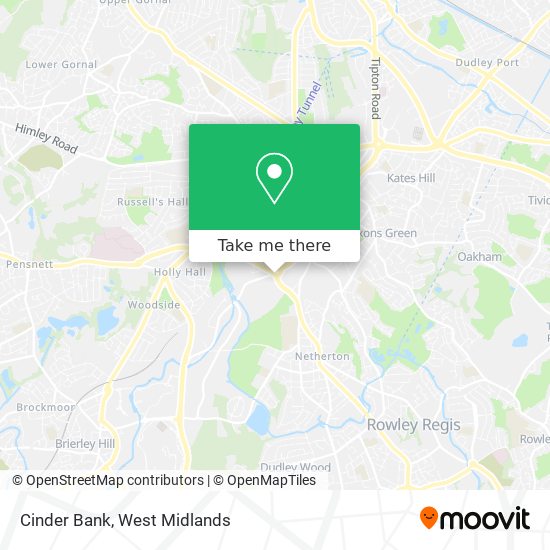 Cinder Bank map