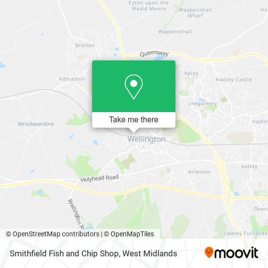 Smithfield Fish and Chip Shop map