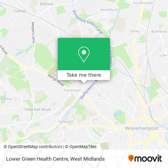 Lower Green Health Centre map
