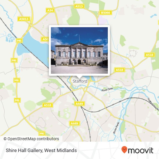 Shire Hall Gallery map