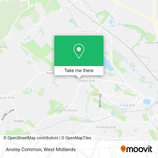 Ansley Common map