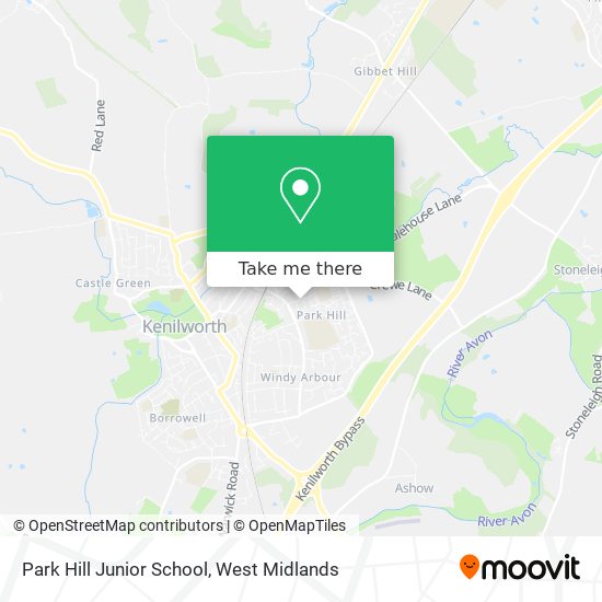 Park Hill Junior School map