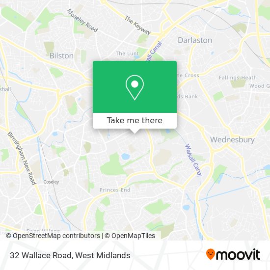 32 Wallace Road map