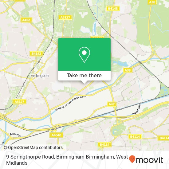 9 Springthorpe Road, Birmingham Birmingham map