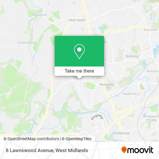 8 Lawnswood Avenue map