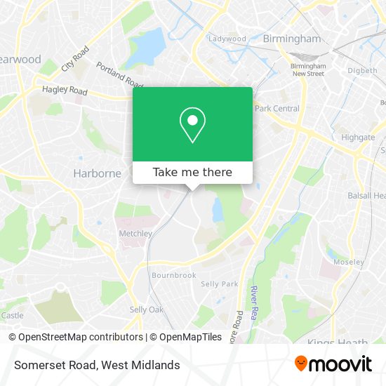 Somerset Road map