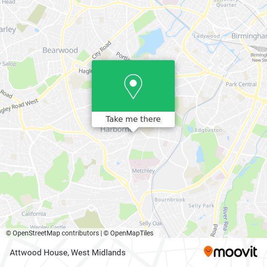 Attwood House map