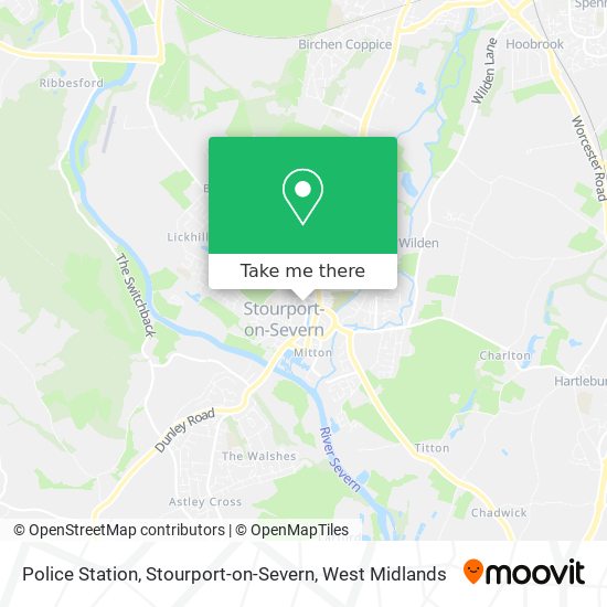 Police Station, Stourport-on-Severn map