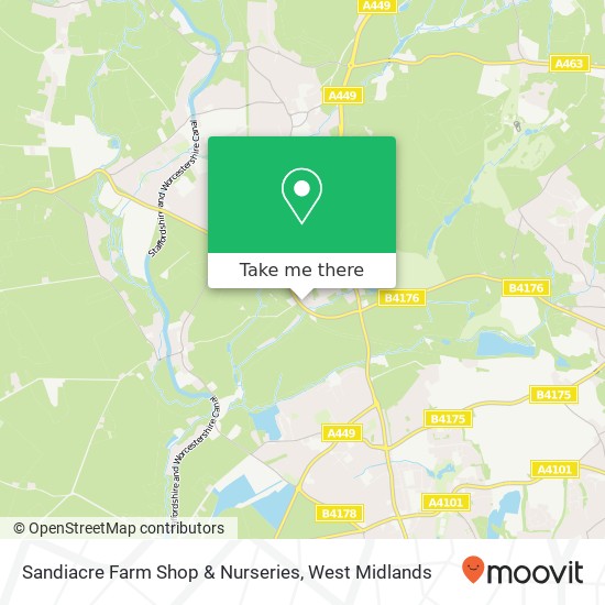 Sandiacre Farm Shop & Nurseries, Himley Lane Himley Dudley DY3 4LN map