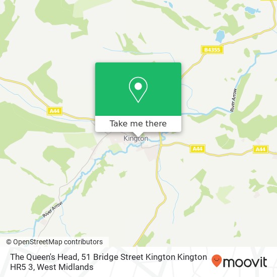 The Queen's Head, 51 Bridge Street Kington Kington HR5 3 map