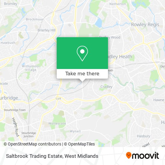 Saltbrook Trading Estate map
