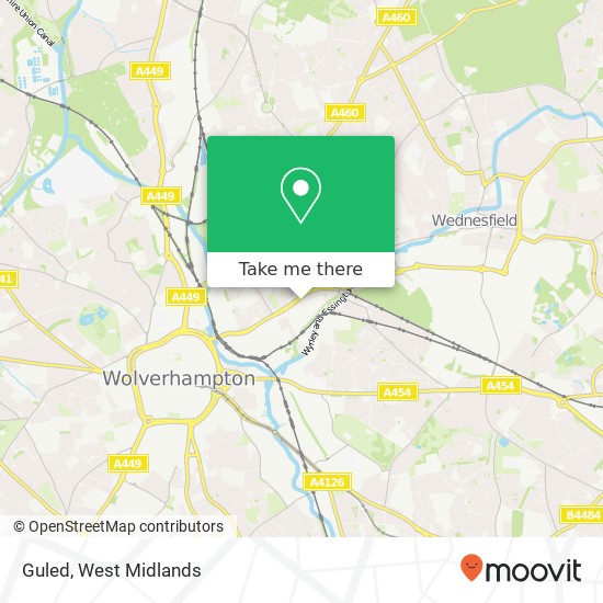 Guled, Chervil Rise Wolverhampton Wolverhampton WV10 0HP map