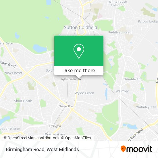 Birmingham Road map