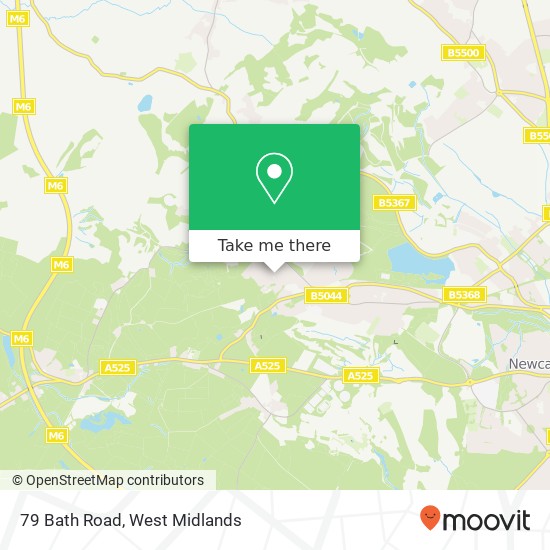 79 Bath Road, Silverdale Newcastle map