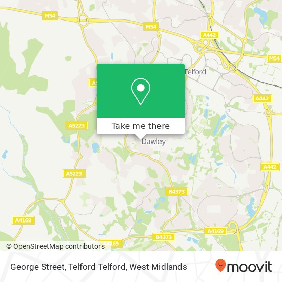 George Street, Telford Telford map