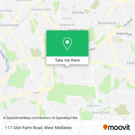 117 Glyn Farm Road map