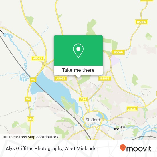 Alys Griffiths Photography, 4 Beechway Stafford Stafford ST16 1NF map