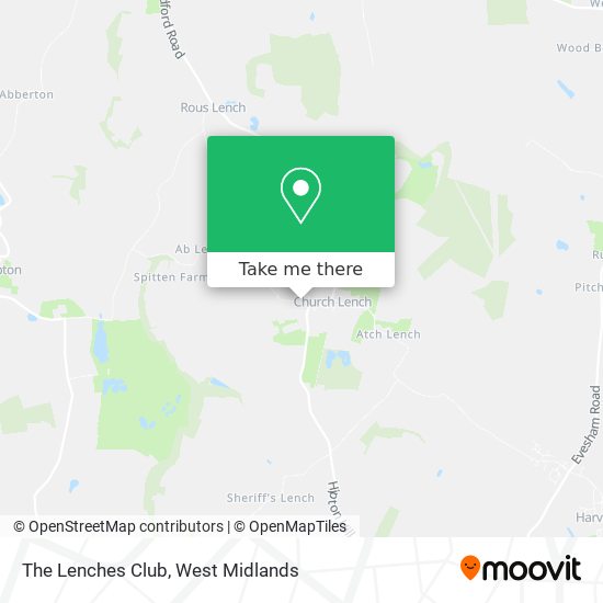 The Lenches Club map