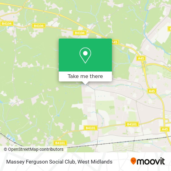 Massey Ferguson Social Club map