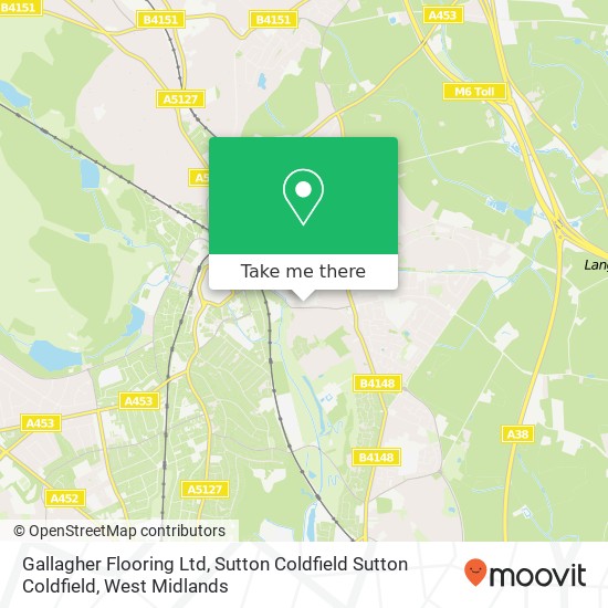 Gallagher Flooring Ltd, Sutton Coldfield Sutton Coldfield map