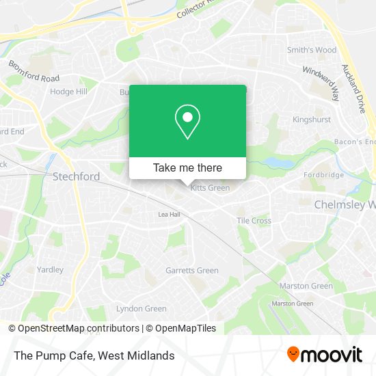 The Pump Cafe map
