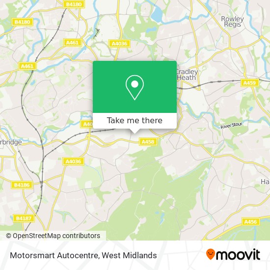 Motorsmart Autocentre map