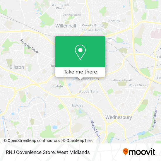 RNJ Covenience Store map