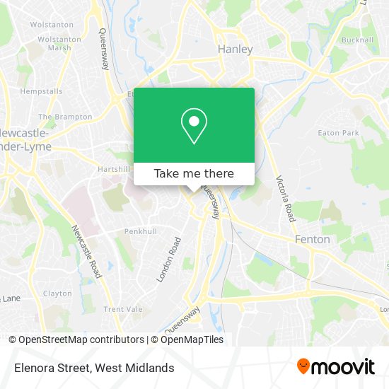 Elenora Street map