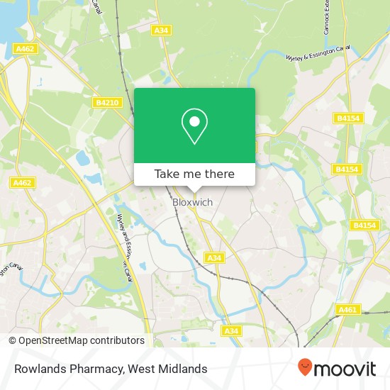 Rowlands Pharmacy map