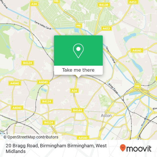 20 Bragg Road, Birmingham Birmingham map