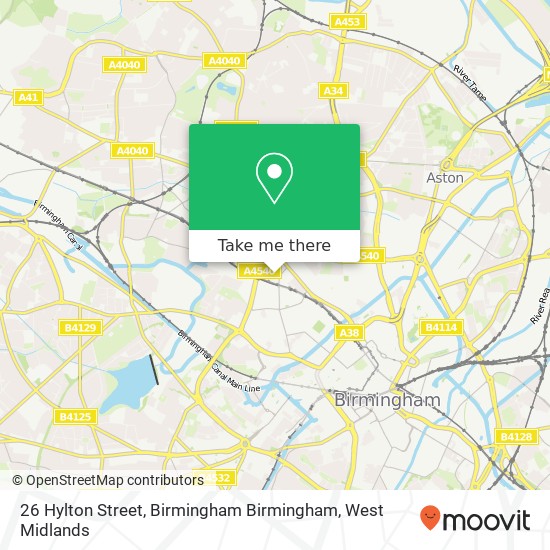 26 Hylton Street, Birmingham Birmingham map