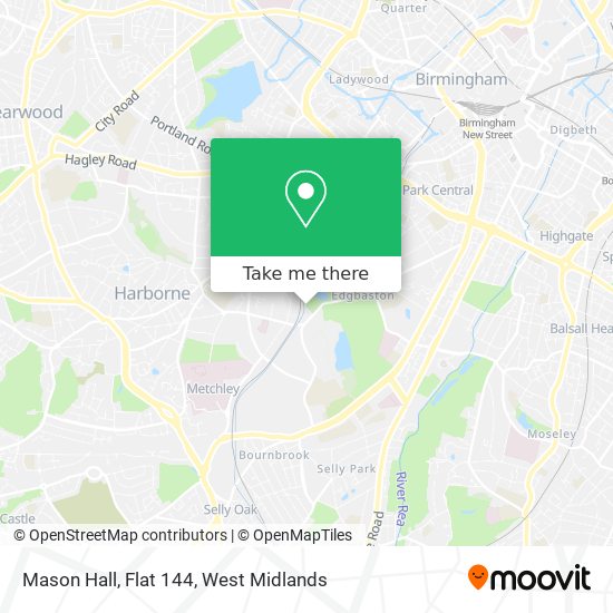 Mason Hall, Flat 144 map