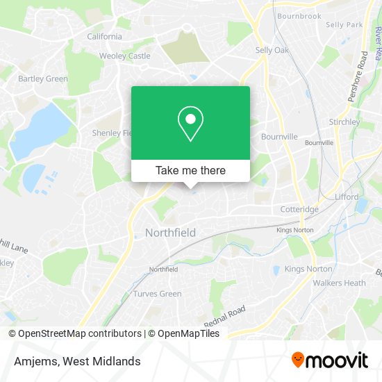Amjems map