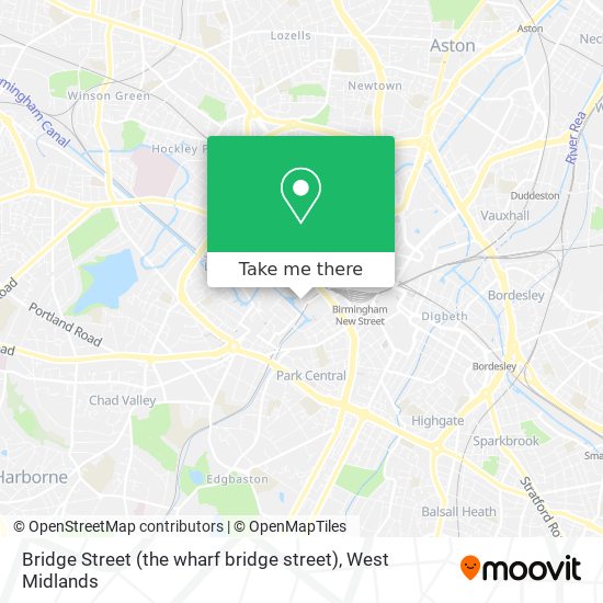 Bridge Street (the wharf bridge street) map