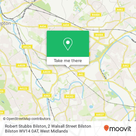 Robert Stubbs Bilston, 2 Walsall Street Bilston Bilston WV14 0AT map