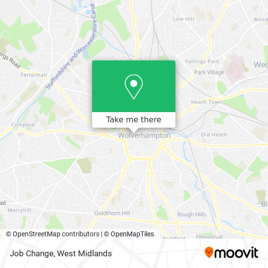 Job Change map