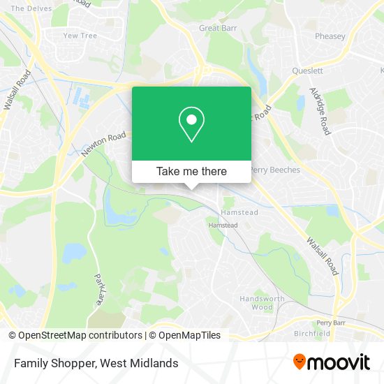 Family Shopper map