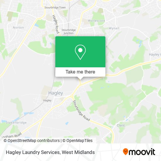 Hagley Laundry Services map