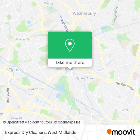 Express Dry Cleaners map