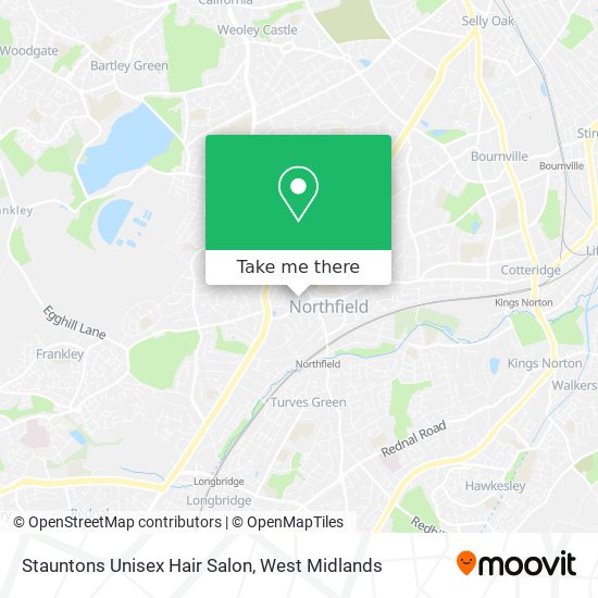 Stauntons Unisex Hair Salon map