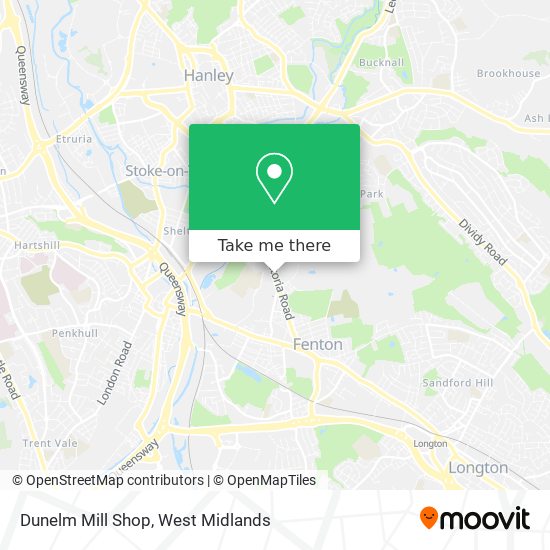 Dunelm Mill Shop map