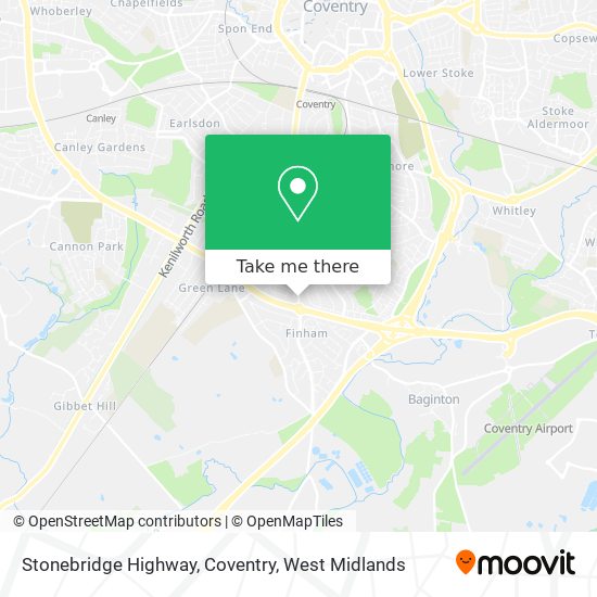 Stonebridge Highway, Coventry map