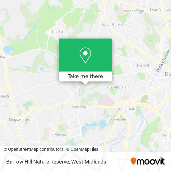 Barrow Hill Nature Reserve map