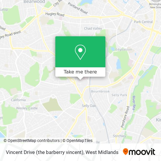 Vincent Drive (the barberry vincent) map