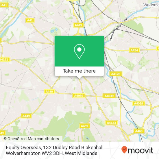 Equity Overseas, 132 Dudley Road Blakenhall Wolverhampton WV2 3DH map