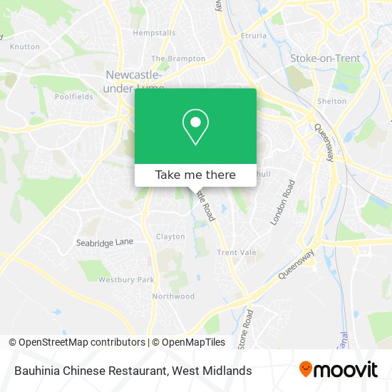 Bauhinia Chinese Restaurant map