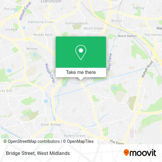 Bridge Street map
