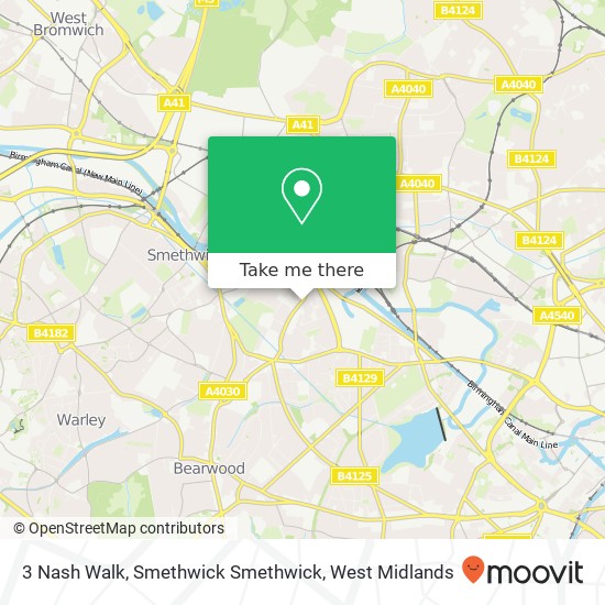 3 Nash Walk, Smethwick Smethwick map