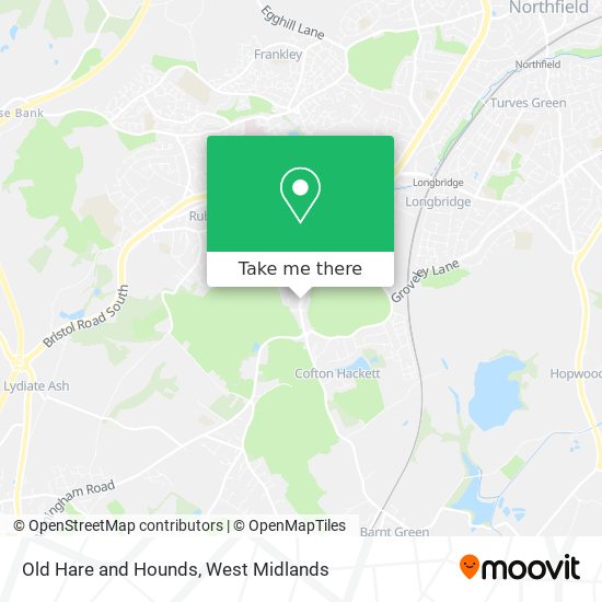 Old Hare and Hounds map