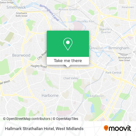 Hallmark Strathallan Hotel map